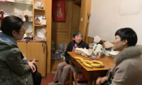 送慰问，送暖心，茅廊巷社区计生协慰问失独家庭