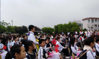 湖南省衡阳市石鼓区合江街道计生协开展青春健康教育进校园宣传活动