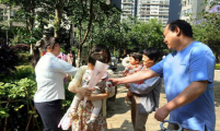 云南省昆明市盘龙区盘江社区计生协开展感恩母亲节活动