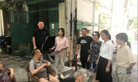 计生协抗台风 心系独居老人