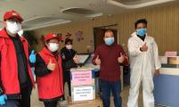 湖北省计生协为基层社区赠送防护用品