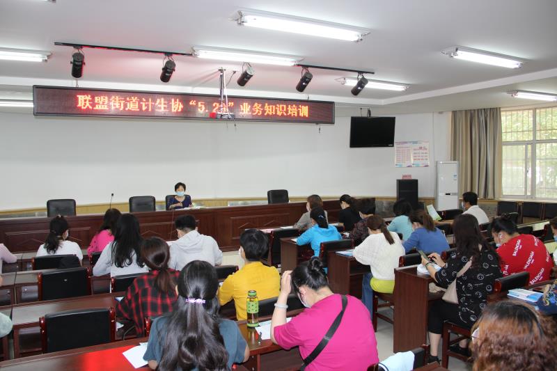 街道秘书长于淑芳讲解计生协业务.jpg